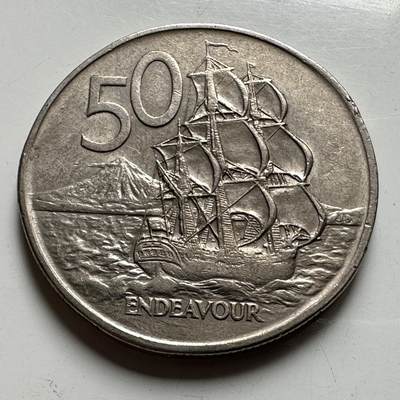 🌹外币初藏🌹🐯2026年第32场   每周二四六晚8️⃣点 接代拍 - 新西兰1973年50分 