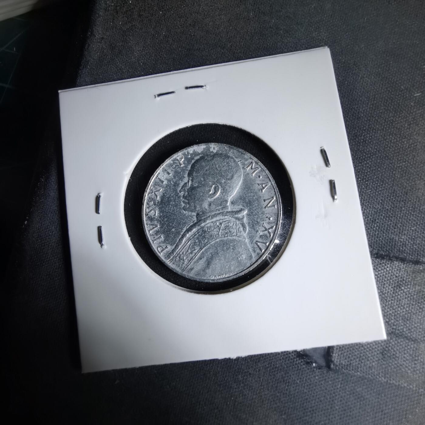 沼泽如烟--第1033场 梵蒂冈1953年10里拉