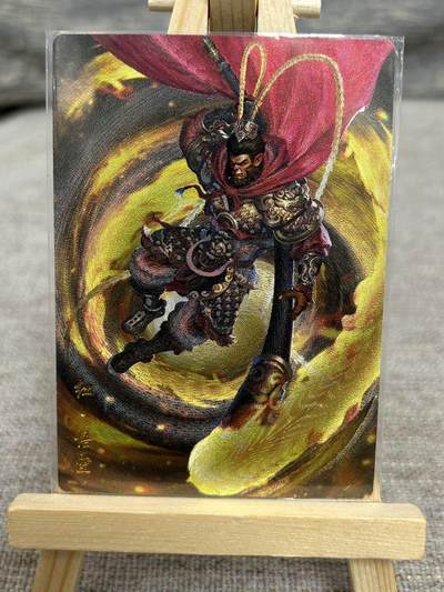 喜灰玩卡拍卖第五期，接拍品0佣金，欢迎送拍，释放现金流，让自己有资金可以购买更多喜欢的卡牌，让别的卡友能淘到更多心仪的卡牌 - 山河潮玩 杆子老师绘 悟空 半粗