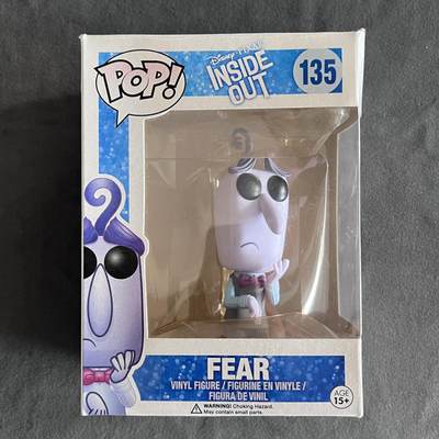 锦色铺子的潮玩第八期 🌸🌸🌸🌸 🌸🌸   - 迪士尼头脑特工队POP公仔 （怕怕） 包装略旧 介意勿拍