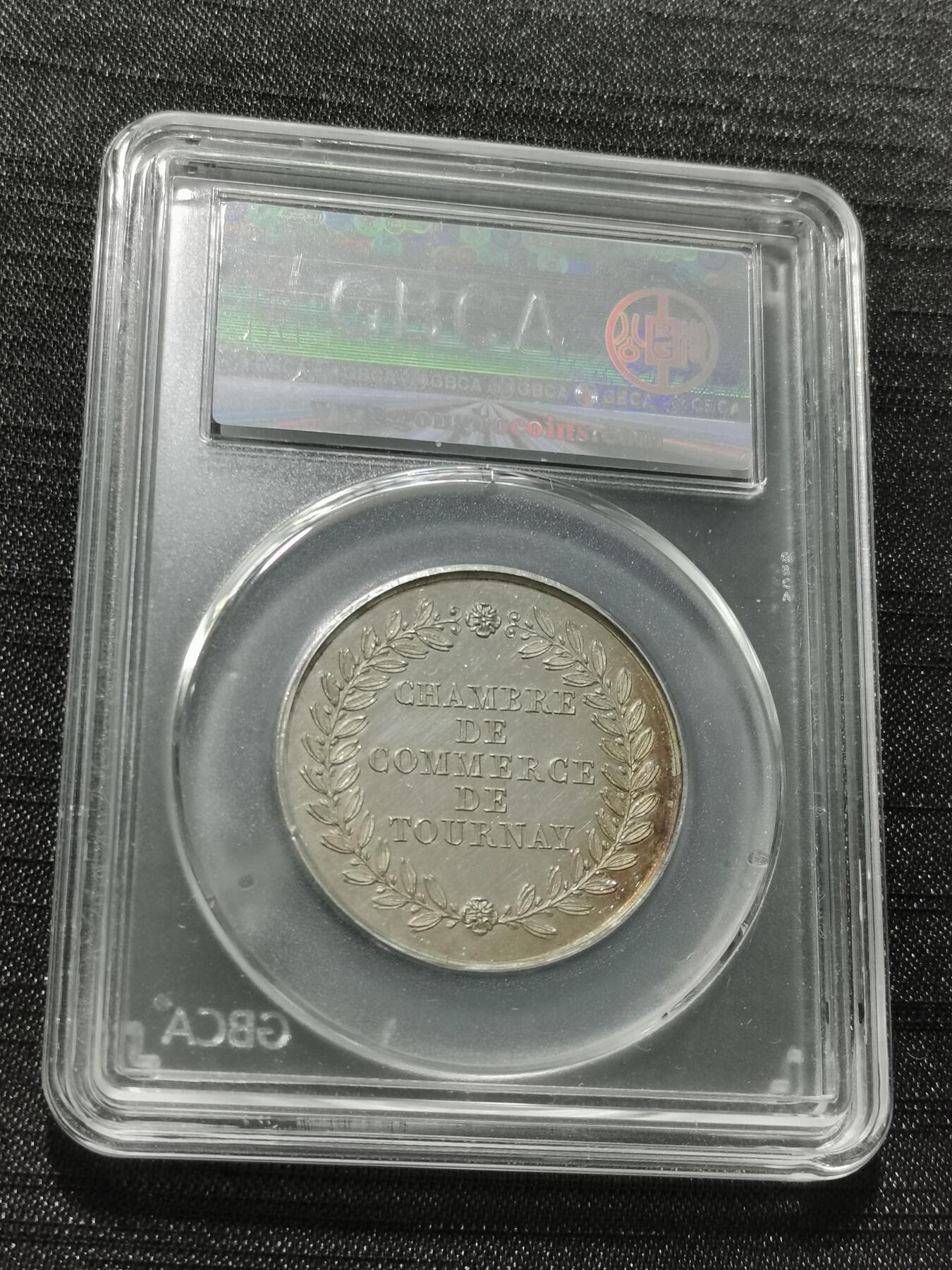 天下钱庄专场欢迎参拍 19世纪法国银代币