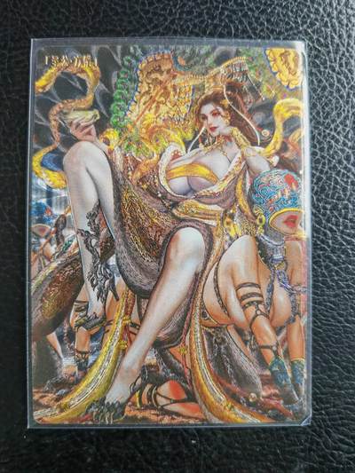 阳大大卡牌拍卖第105期（持续收拍品，周五晚上九点截拍，进群福利早知道） - 异界水浒神姬粗闪-方腊双服饰2张