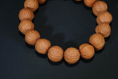 上海都达杂项专场90【全场包邮】  猴头凤羽核桃手串69-313