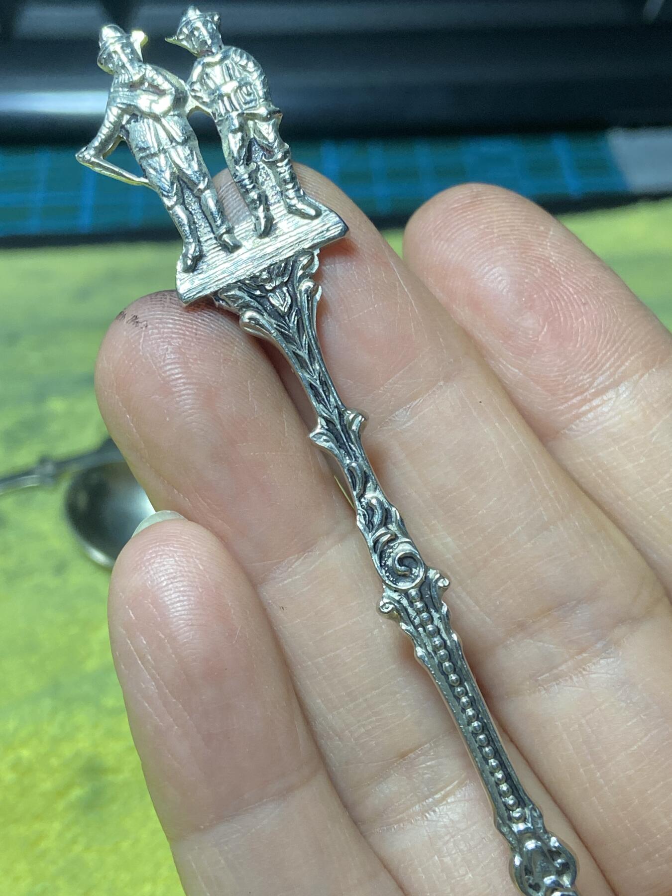 2026年第三十七场(总第二百零六场）德紧纸币特拍场(佣金3%，最低1元) 骑士形状勺柄咖啡勺