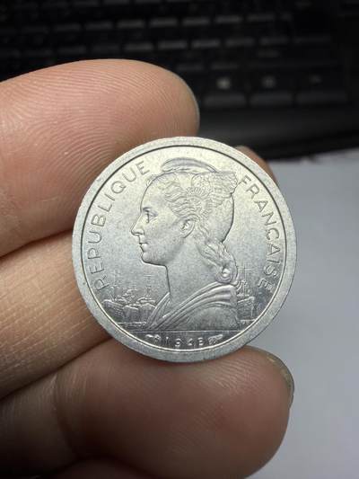 2026年集古藏今外币拍卖第三期-第6场—（总第316拍），可以寄存60天，满160元包邮。 - 1948年法属留尼汪1法郎