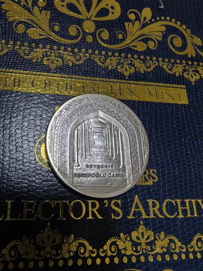 长老汇马年精选第十二场拍卖 - 2022土耳其清真寺系列II20里拉精制银币，1盎司925银，3000枚