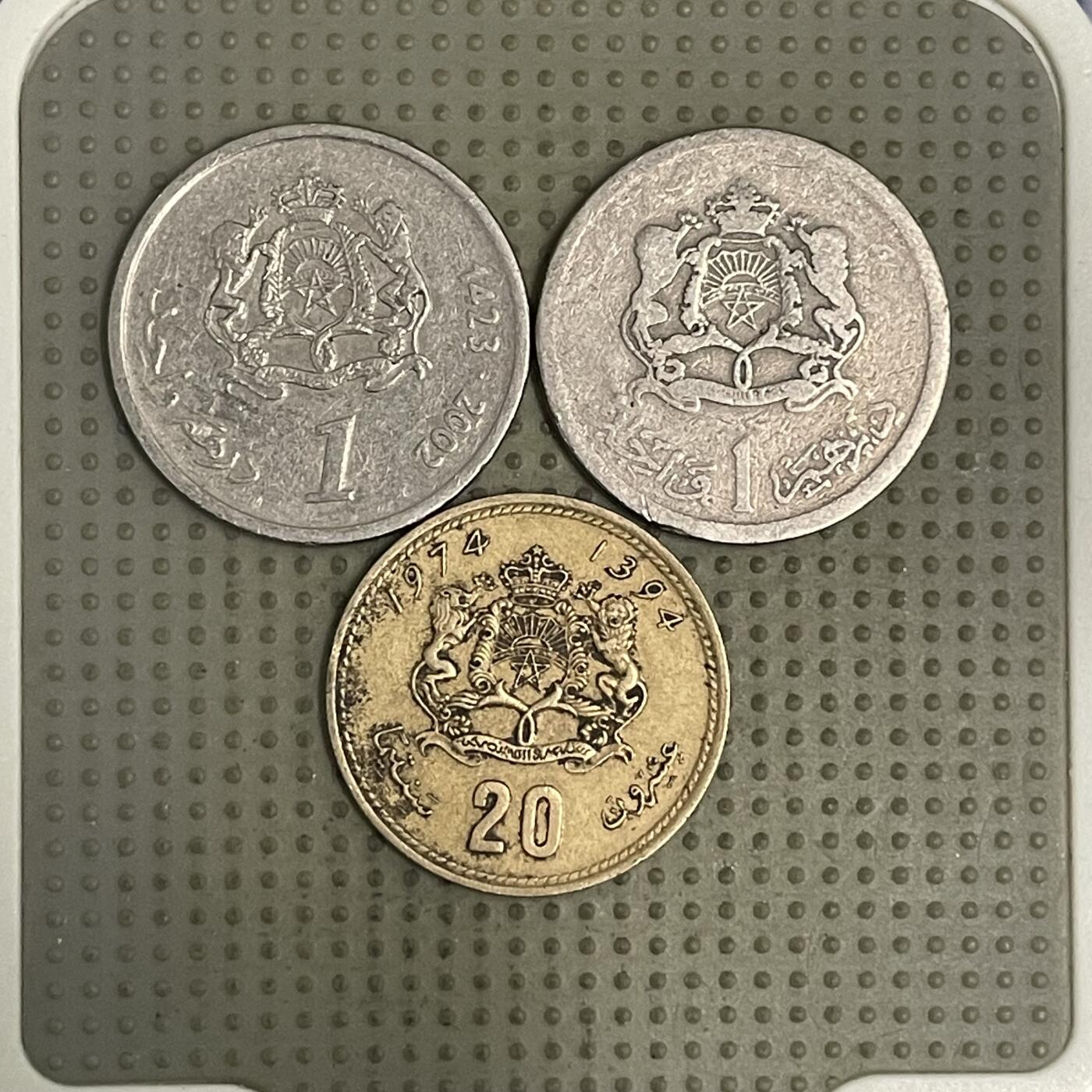 2026年第36场各国散币拍卖（总第186场） 摩洛哥3枚