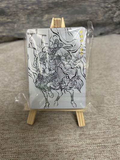 喜灰玩卡拍卖第五期，接拍品0佣金，欢迎送拍，释放现金流，让自己有资金可以购买更多喜欢的卡牌，让别的卡友能淘到更多心仪的卡牌 - 卡德曼 张建东水浒 第二弹 线稿彩闪一套 51张 全