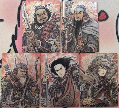 丫丫卡拍-流拍&复数专场✉邮费减半（3月24日21：00截拍） - 【限编一套】卡德曼《不二猿》五虎268编一套