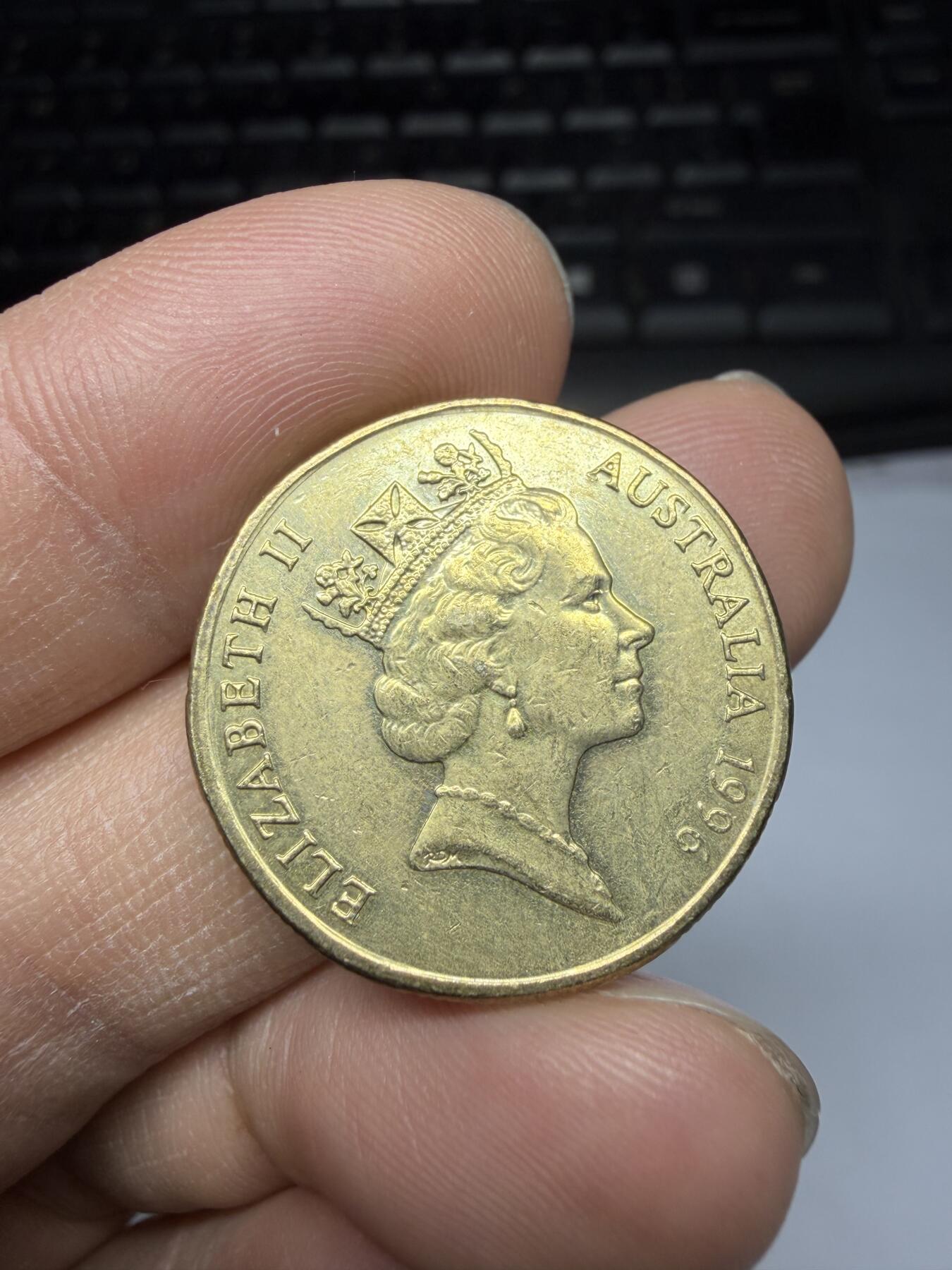 2026年集古藏今外币拍卖第三期-第6场—（总第316拍），可以寄存60天，满160元包邮。 1996年澳大利亚一元