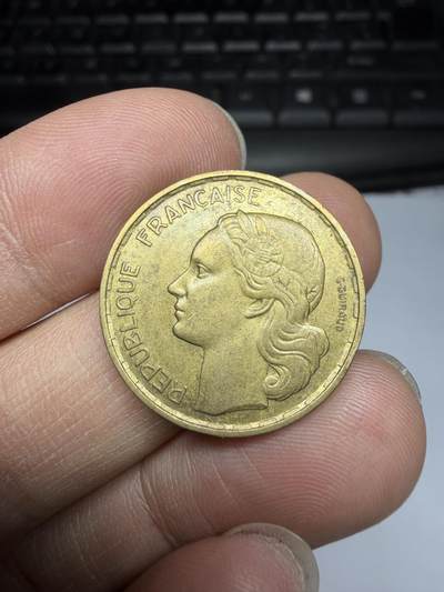 2026年集古藏今外币拍卖第三期-第6场—（总第316拍），可以寄存60天，满160元包邮。 - 1953年法国20法郎