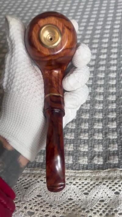 零元拍：海南黄花梨烟斗