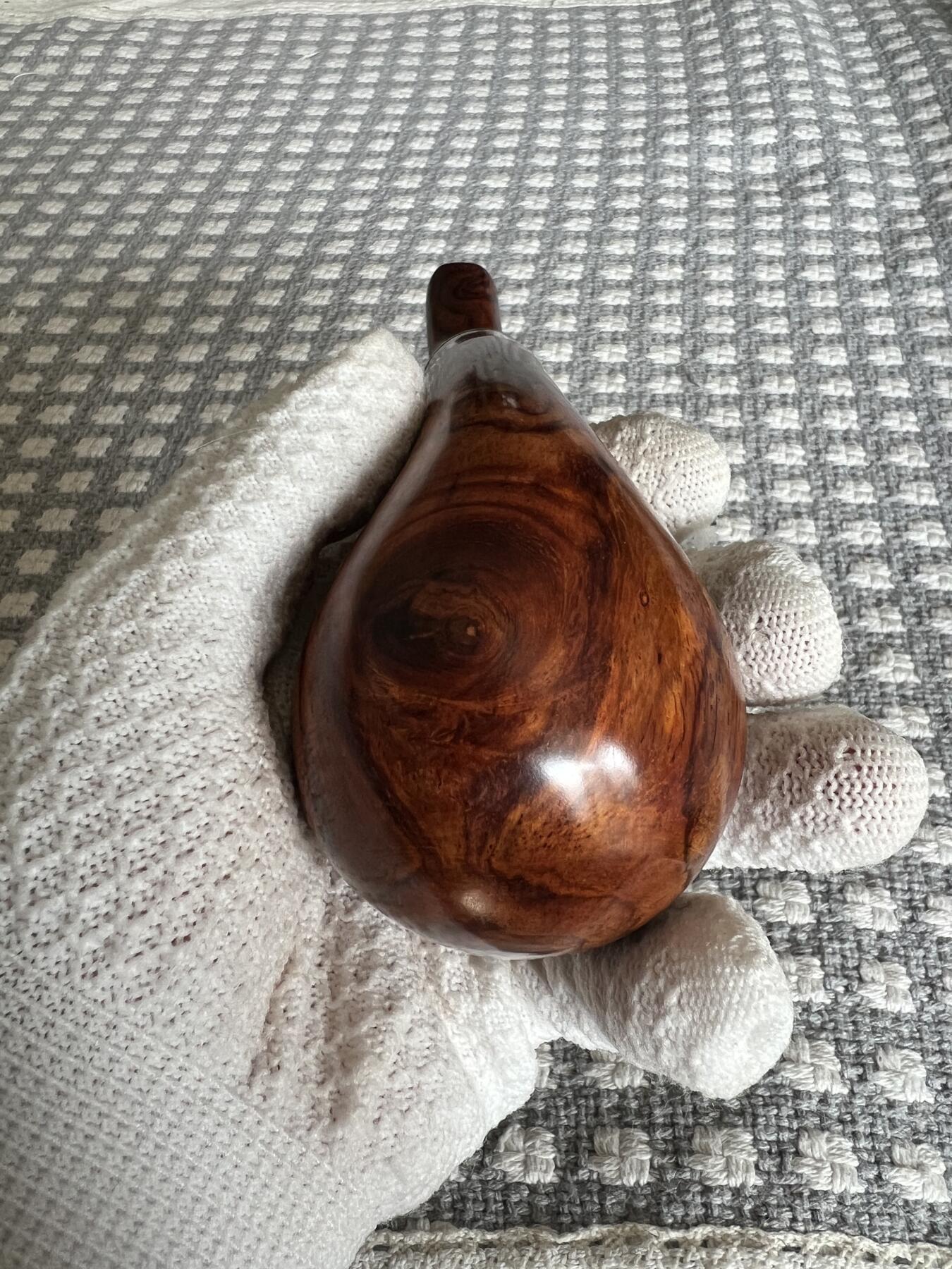 零元拍：海南黄花梨烟斗