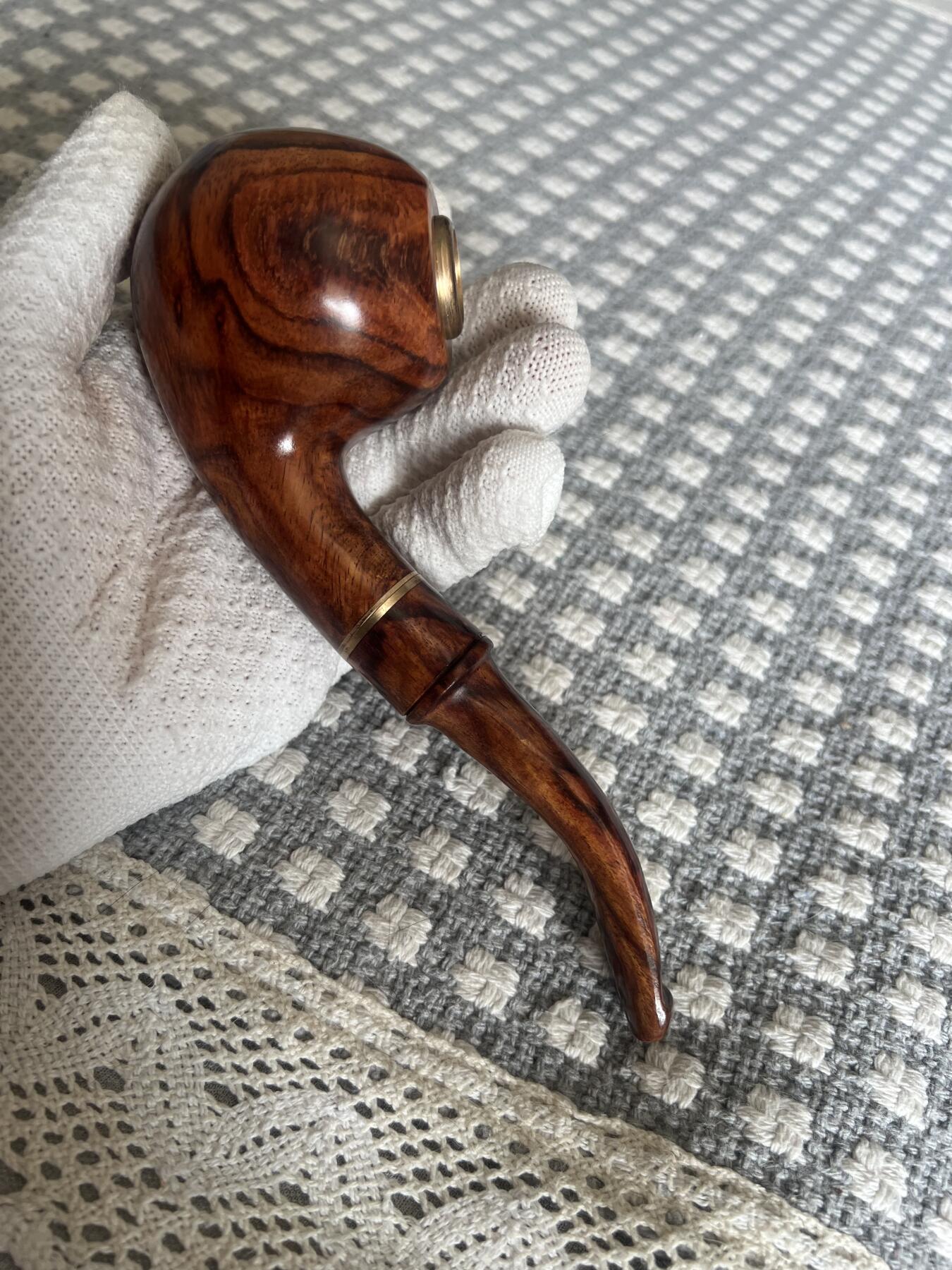 零元拍：海南黄花梨烟斗