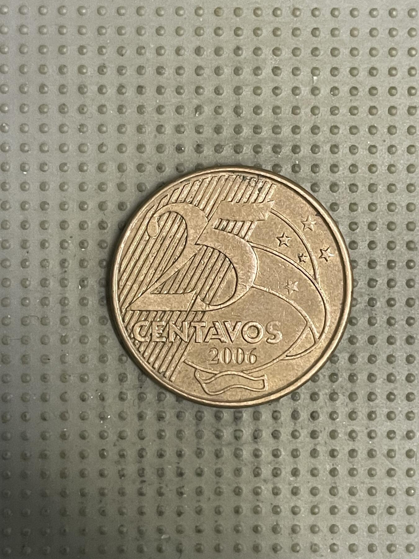 2026年第36场各国散币拍卖（总第186场） 巴西2006年25分