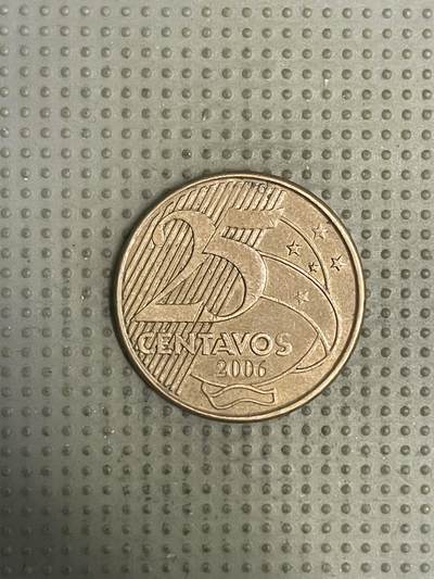 2026年第36场各国散币拍卖（总第186场） - 巴西2006年25分