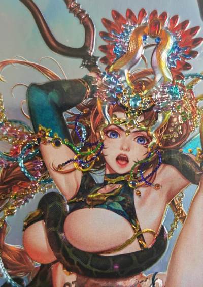 阳大大卡牌拍卖第105期（持续收拍品，周五晚上九点截拍，进群福利早知道） - 异界水浒神姬全息镭雕-解珍