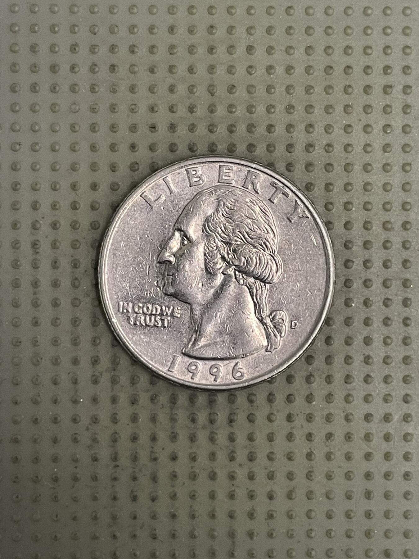 2026年第36场各国散币拍卖（总第186场） 美国1996年25分