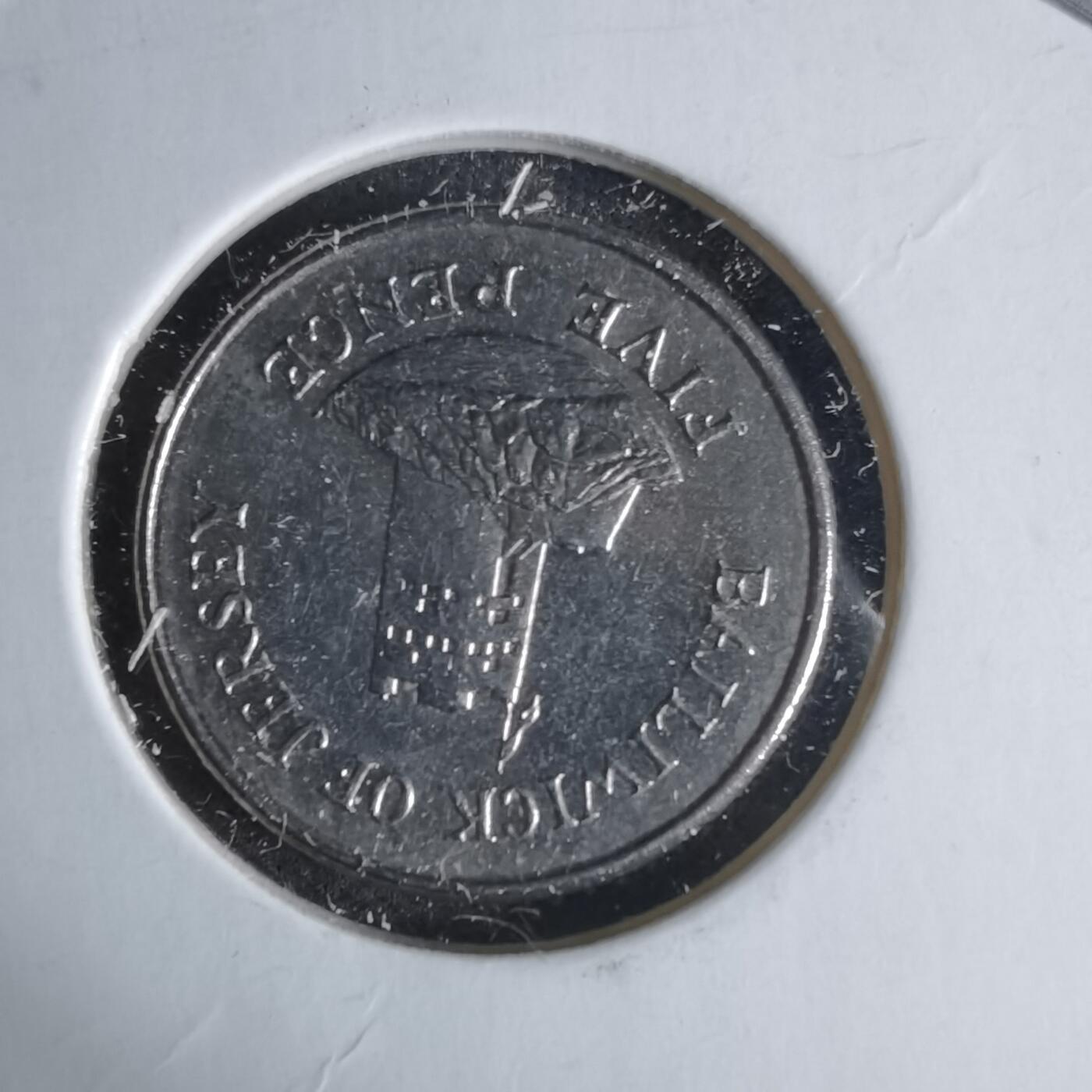 沼泽如烟--第1029场 泽西1991年10便士