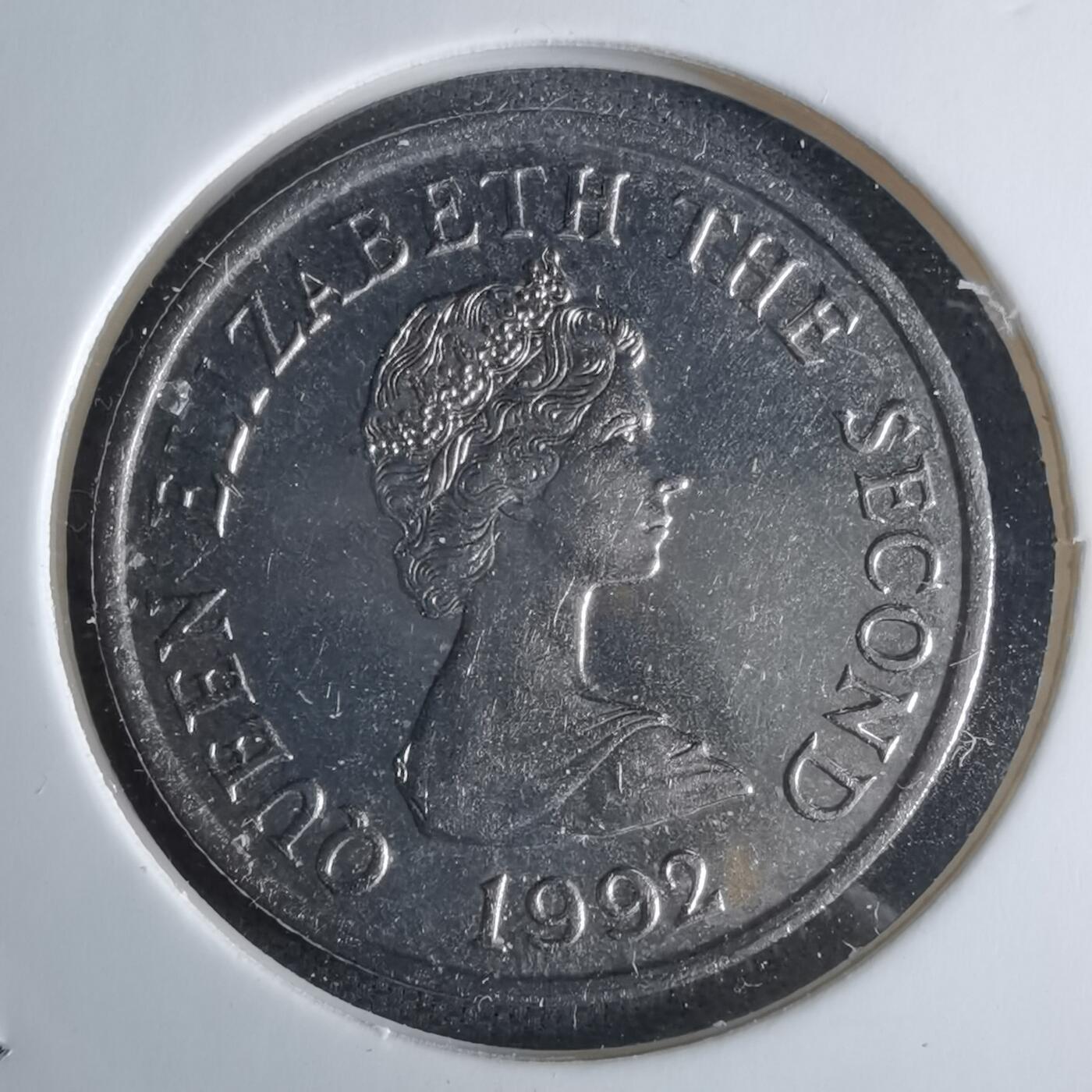 沼泽如烟--第1029场 泽西1992年10便士