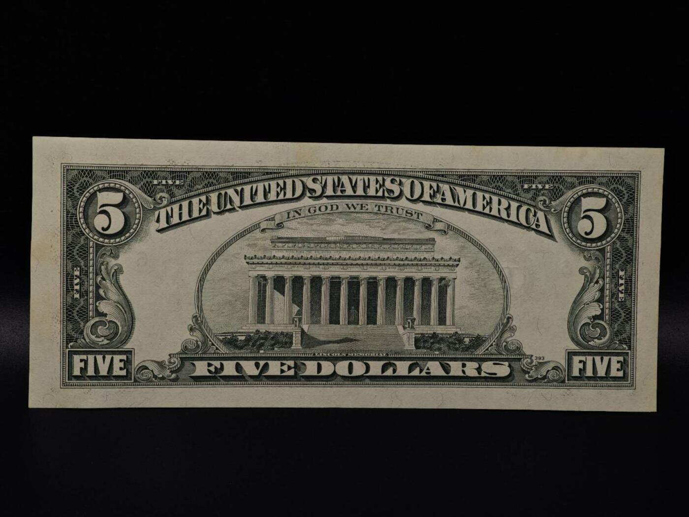  【淘币小摊】限时拍第八百八十二拍   纸币场    每周一统一发货 美国5美元纸币