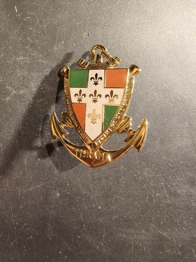 老王徽章第188期 - 法国海军陆战队第11炮兵团证章