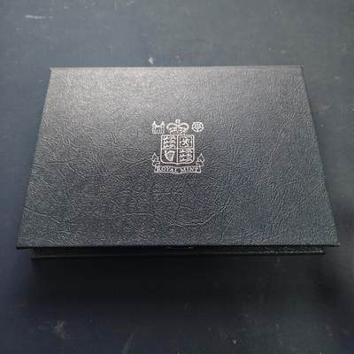 【全场包邮】纯粹捡漏拍515场 - 英国1987年官方蓝本精制套币-盒证全-含1镑四邦国花系列英格兰橡树