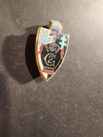 老王徽章第188期 - 法国陆军第2工兵团证章