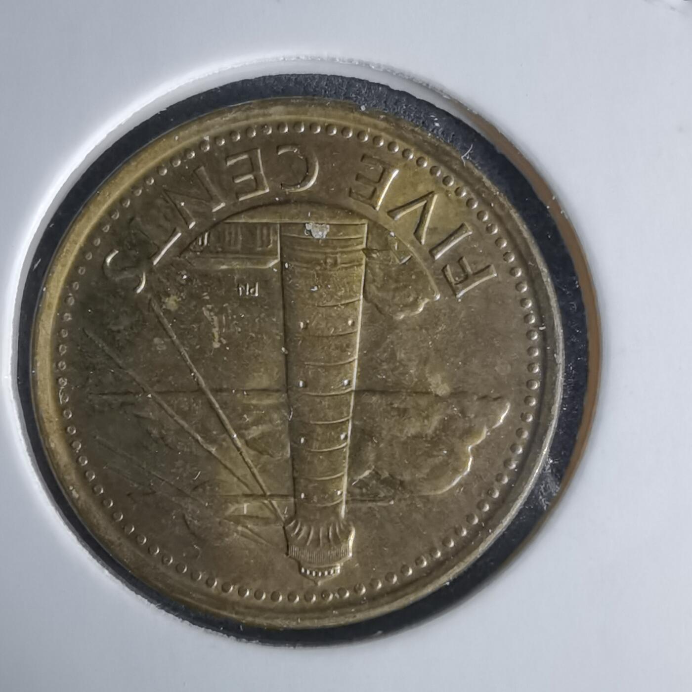 沼泽如烟--第1029场 巴哈马2018年五分