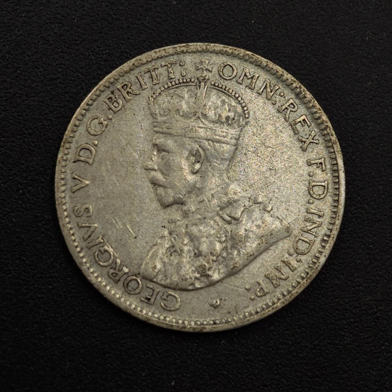 【淘币小摊】实时拍第八百八十一拍   小银币散币场    每周一统一发货 澳大利亚1936年乔治五世6便士银币