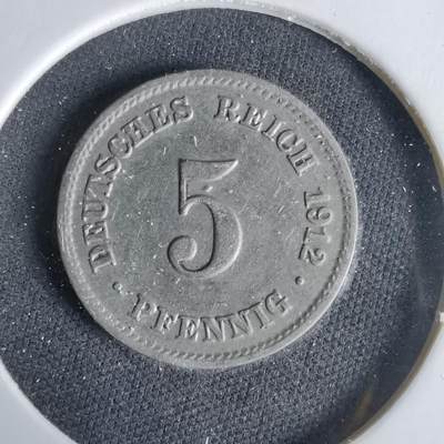 沼泽如烟--第1033场 - 德国1912年5芬尼