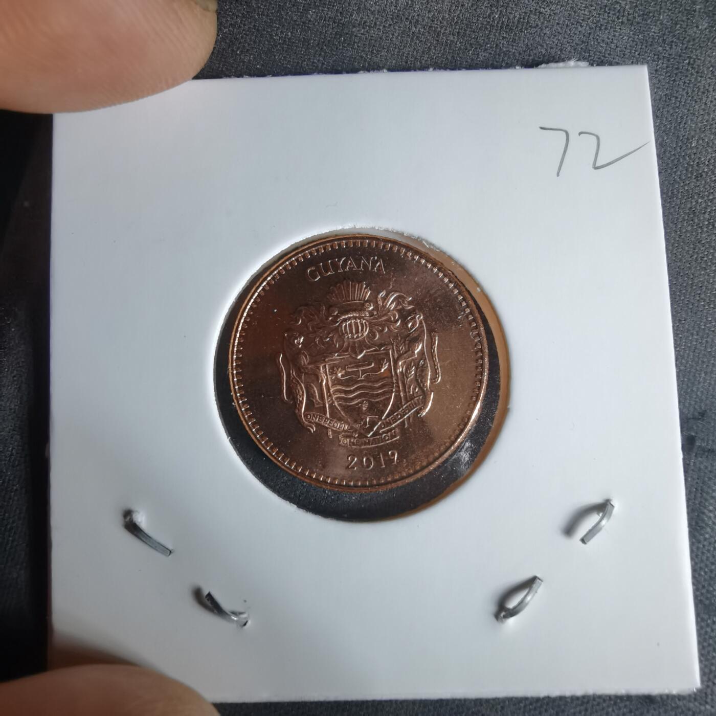 沼泽如烟--第1029场 圭亚那2019年五元