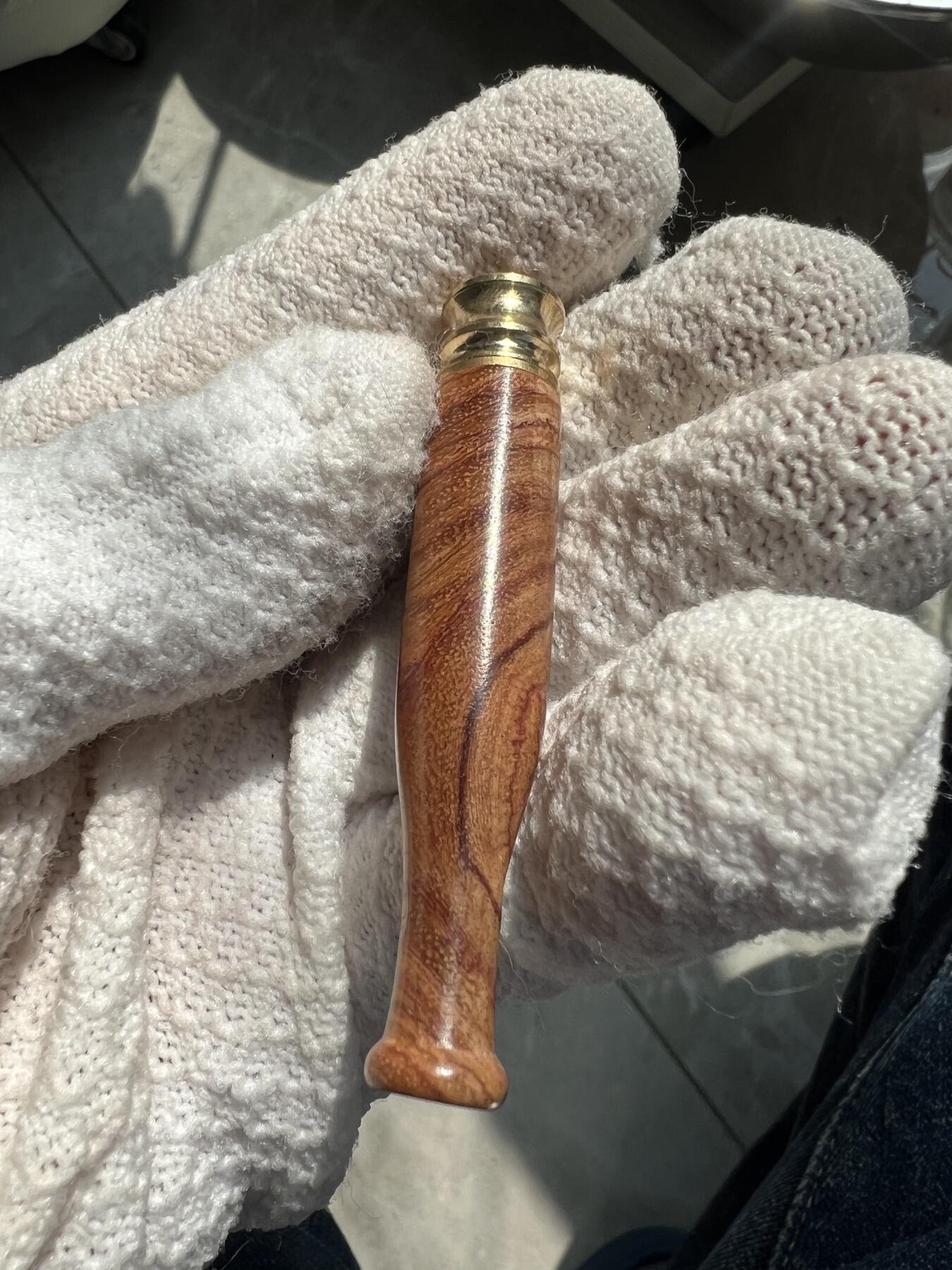 零元拍：海南黄花梨烟嘴