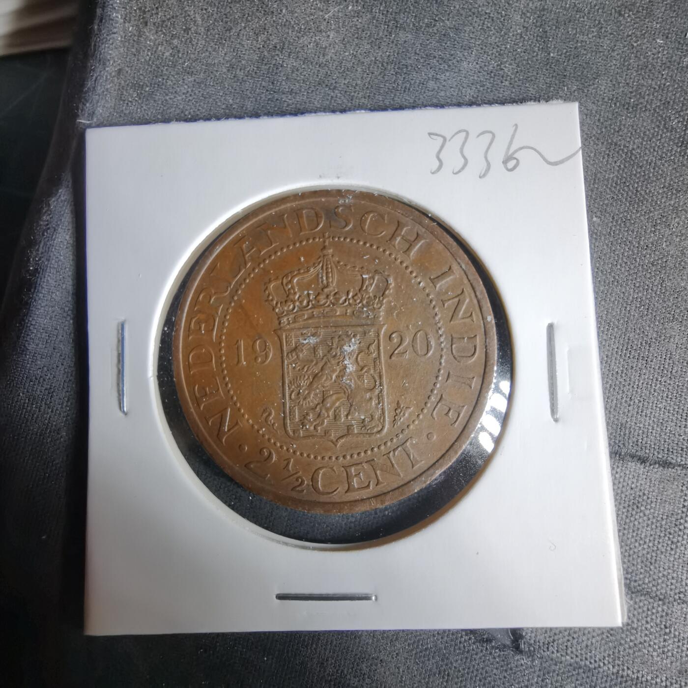 沼泽如烟--第1033场 荷属东印度1920年2.5分