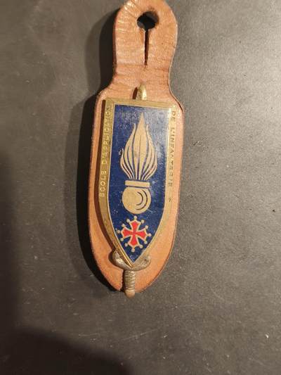 老王徽章第188期 - 法国陆军德拉吉尼昂步兵应用学校证章