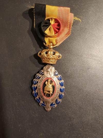 老王徽章第188期 - 比利时金级劳工奖章