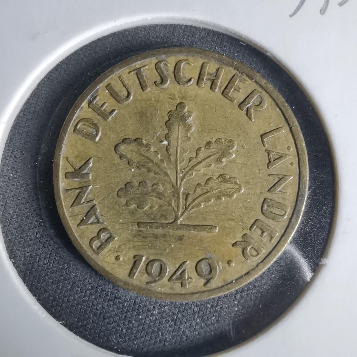 沼泽如烟--第1033场 德国1949年10芬尼