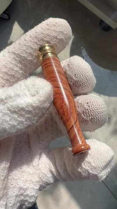 零元拍：海南黄花梨烟嘴