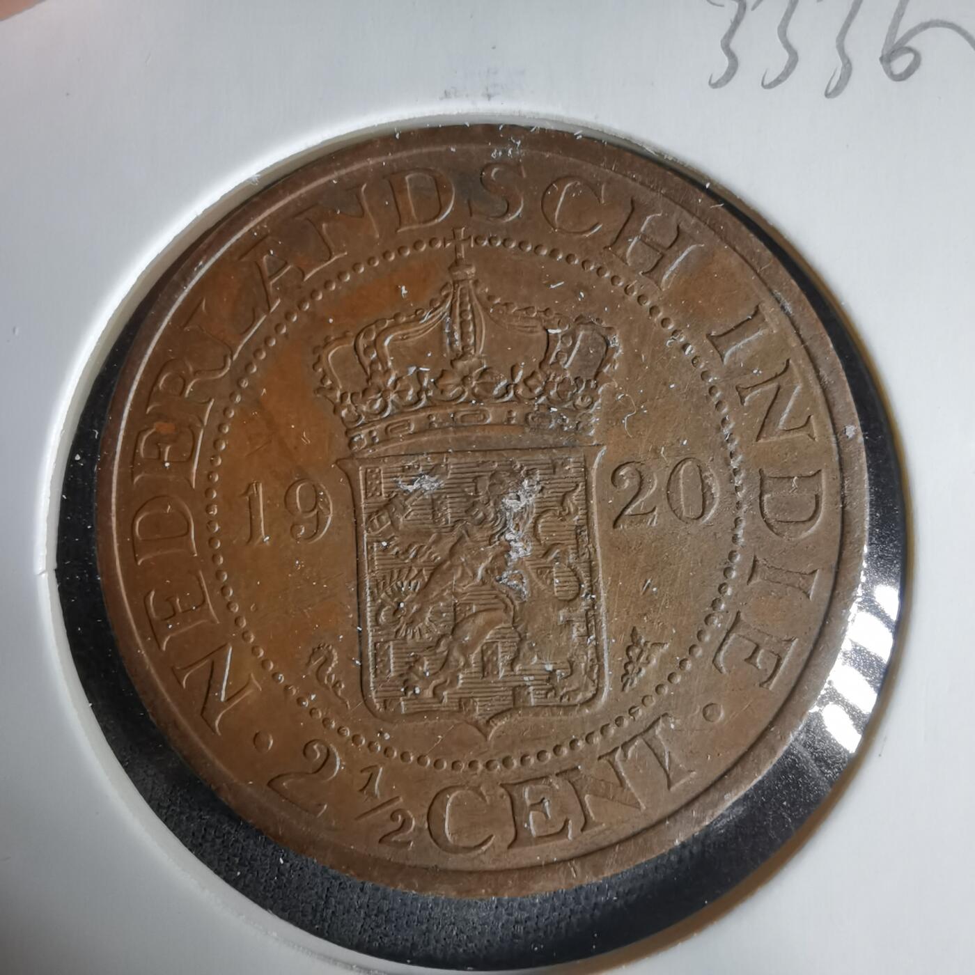 沼泽如烟--第1033场 荷属东印度1920年2.5分