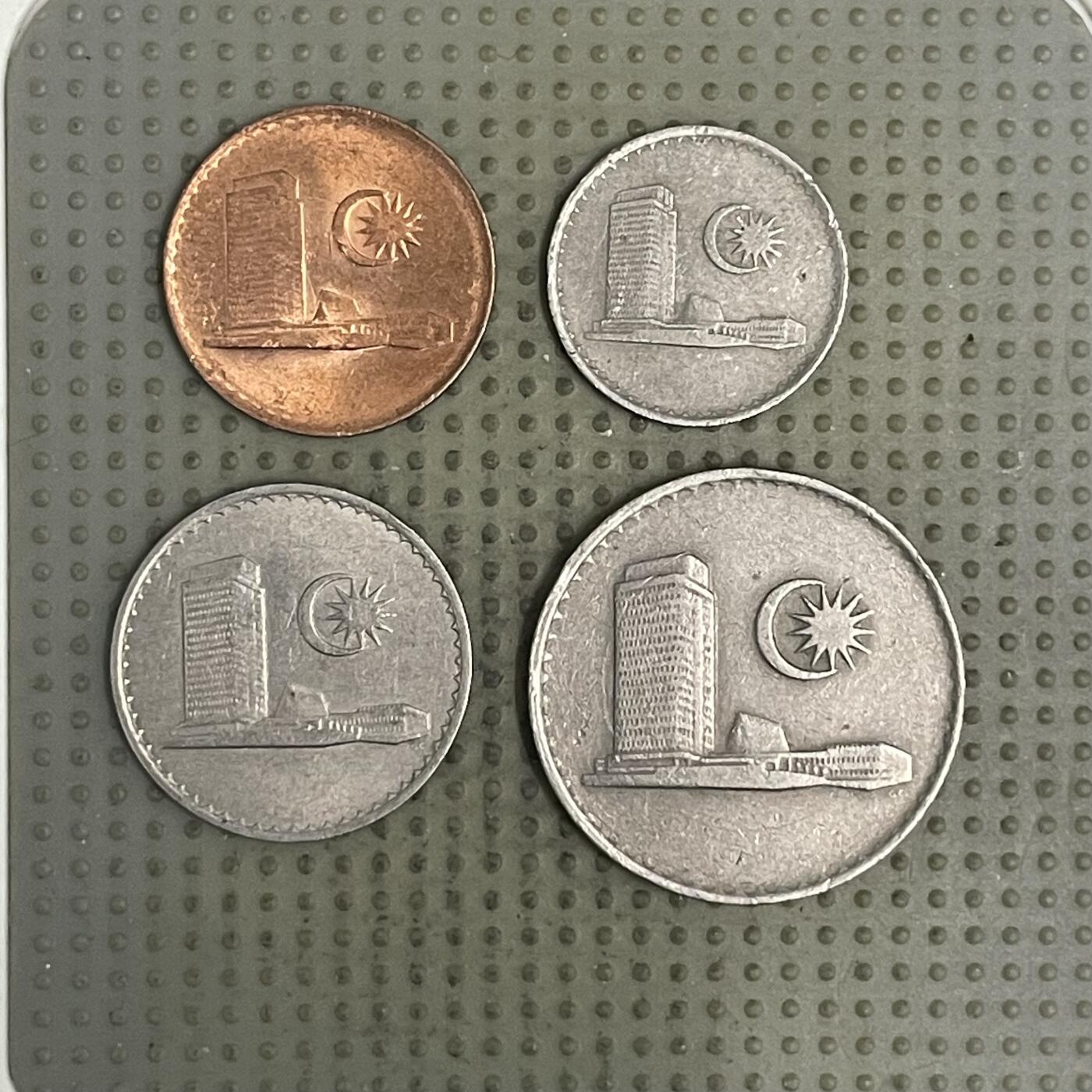 2026年第37场各国散币拍卖（总第187场） 马来西亚大厦版4枚