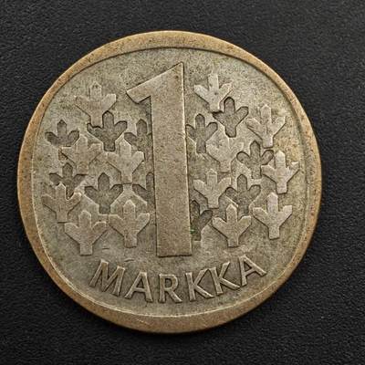 【淘币小摊】实时拍第八百八十一拍   小银币散币场    每周一统一发货 - 芬兰1964年1马克银币