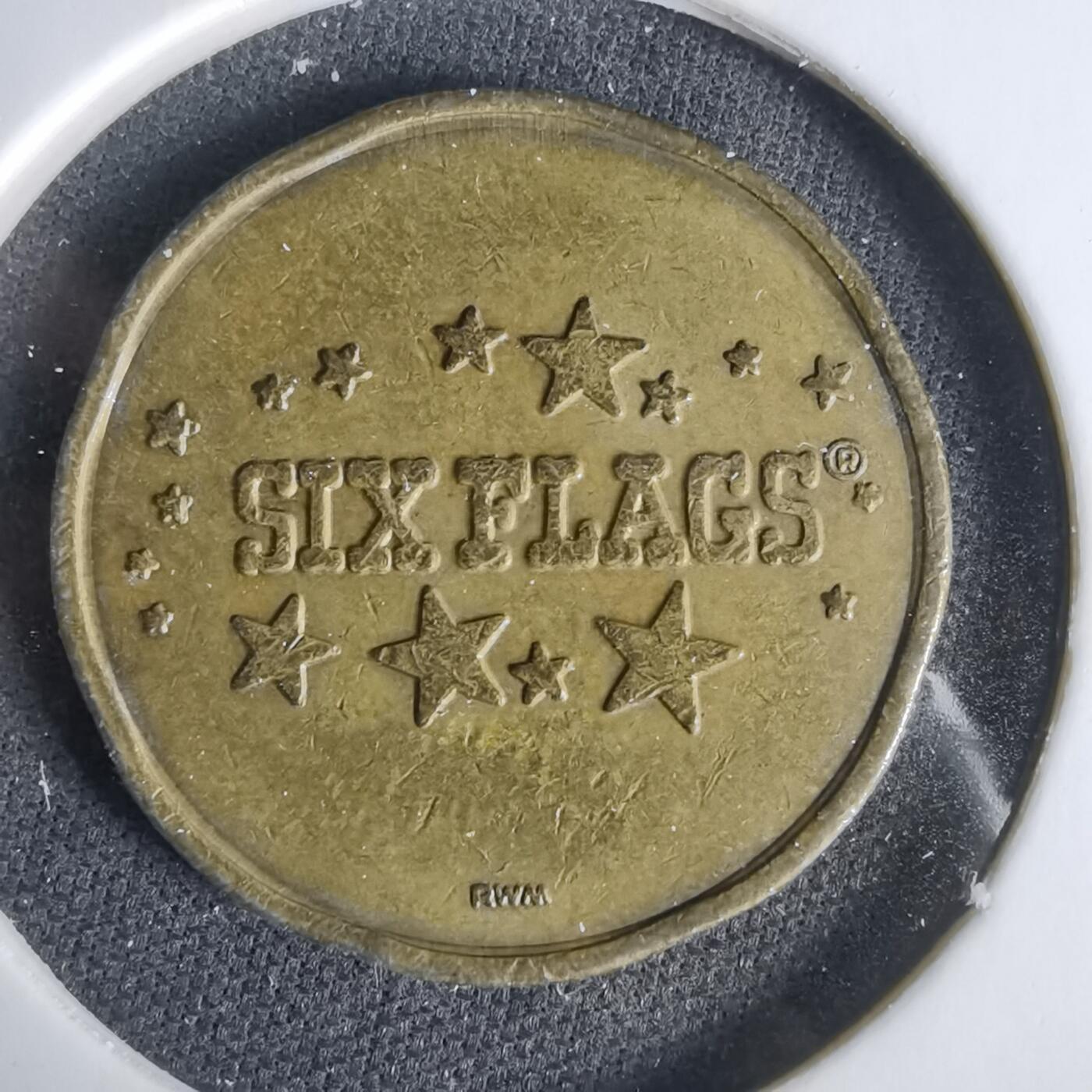 沼泽如烟--第1033场 美国六旗游乐园（Six Flags）Log Ride项目专用游戏代币