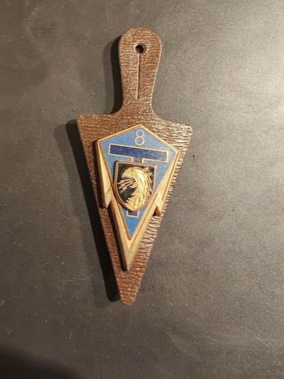 老王徽章第188期 - 法国陆军第8通信团证章