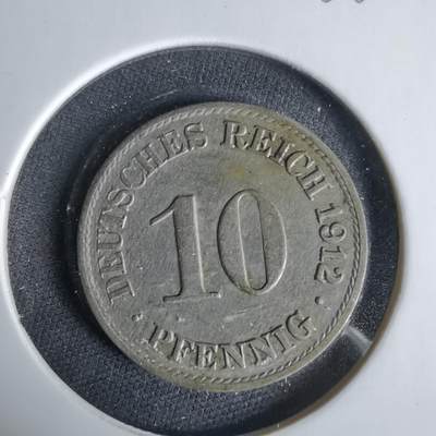 沼泽如烟--第1033场 - 德国1912年10芬尼