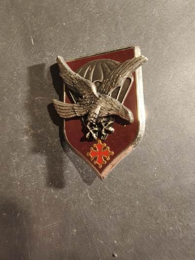 老王徽章第188期 - 法国陆军第11空降师证章