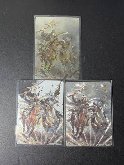 NO.28 好又多金牌大场，每周一站式配齐，方便凑单！（周6晚9点截拍，卖家送拍0抽成！） - 琅琊卡藏 霸业丹青第二弹 画的N次方 许褚大战典韦 三工艺