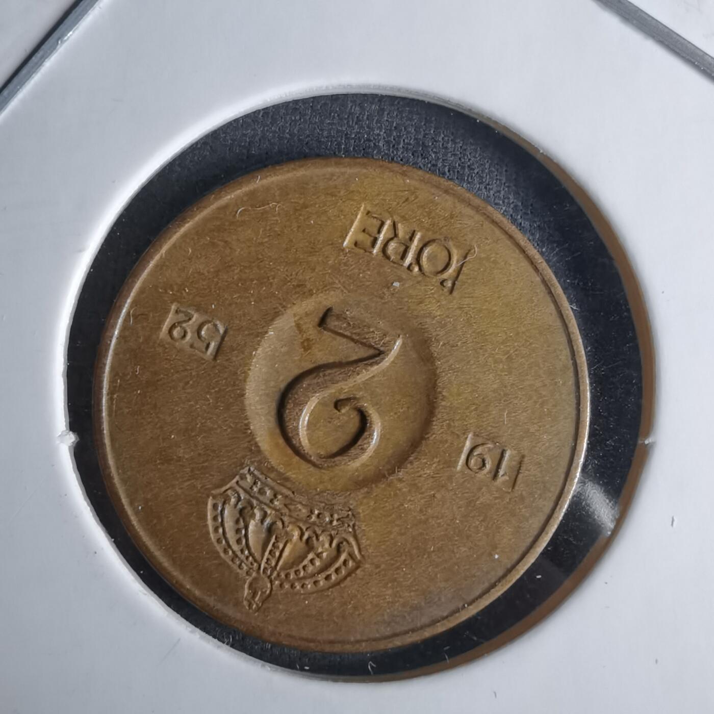 沼泽如烟--第1029场 瑞典1952年2欧尔