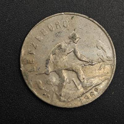 【淘币小摊】实时拍第八百八十一拍   小银币散币场    每周一统一发货 - 卢森堡1962年1法郎镍币