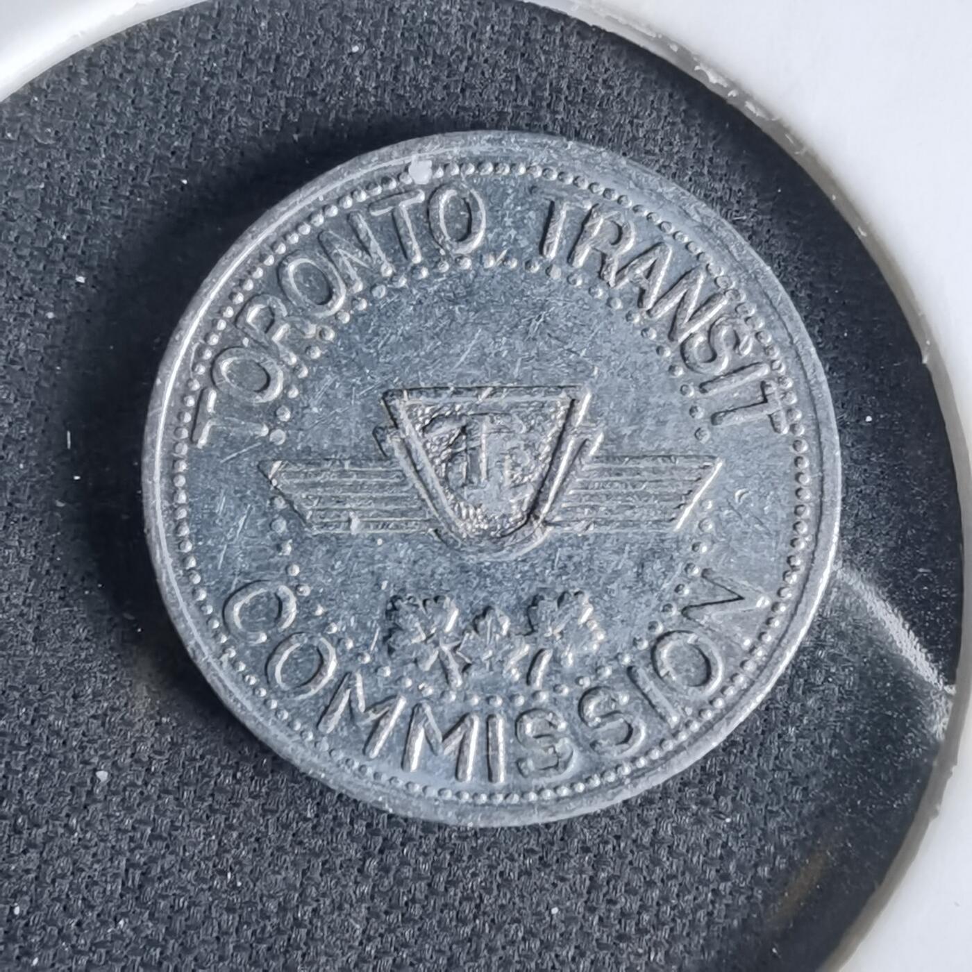 沼泽如烟--第1033场 加拿大多伦多交通委员会（TTC）地铁/公交代用币（Toronto Transit Commission Token）