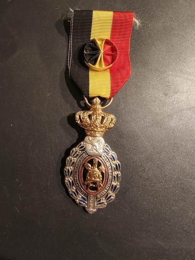 老王徽章第188期 - 比利时金级劳工奖章